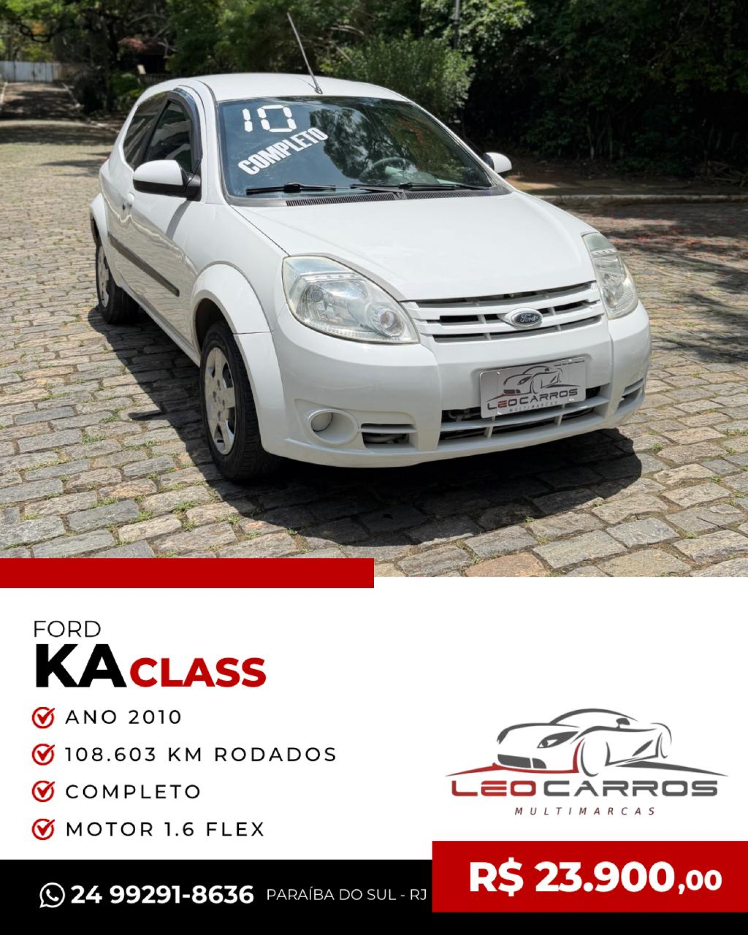 FORD KA CLASS 2010