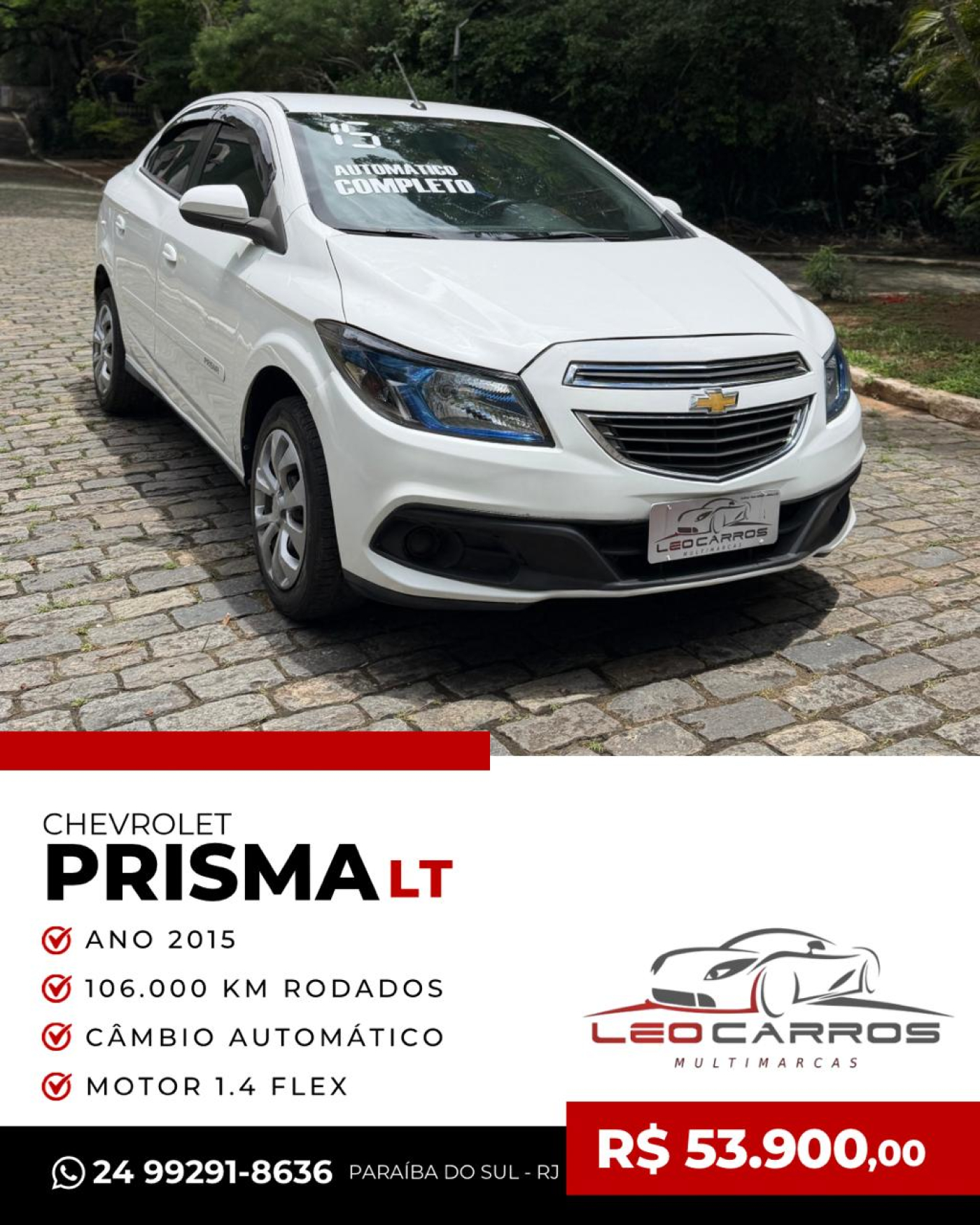 GM PRISMA LT 2015